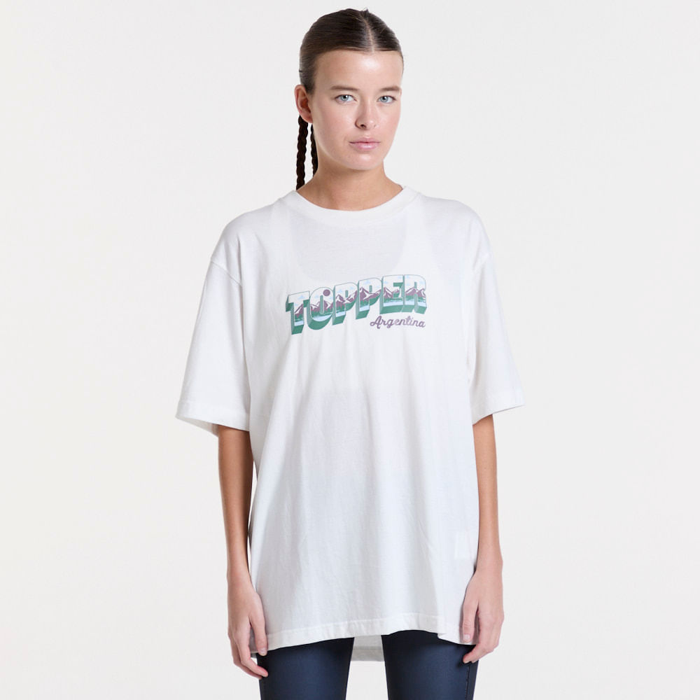 REMERA NO GENDER ESTAMPADA - PAISAJE