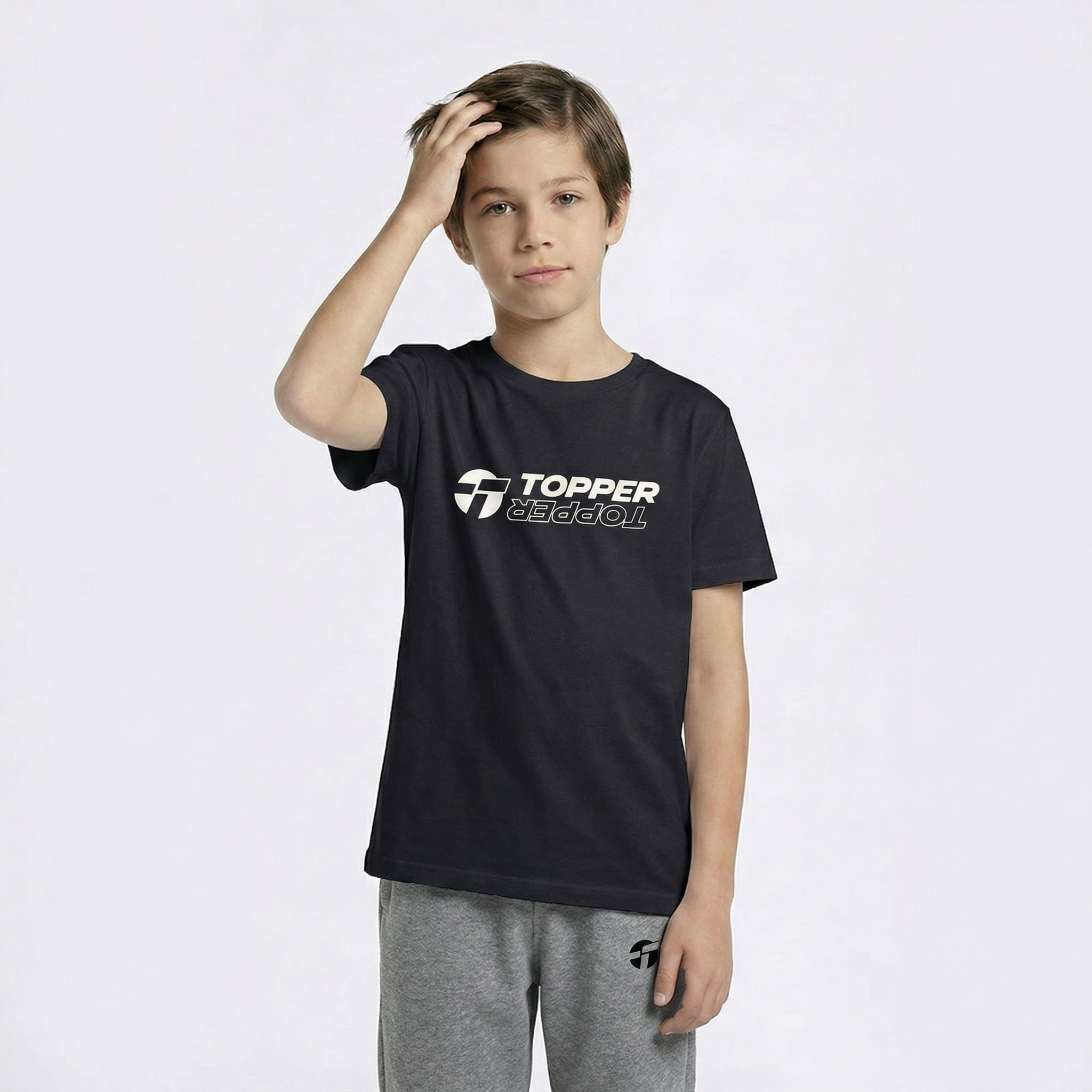 REMERA JUVENIL ESTAMPADA - LOGO