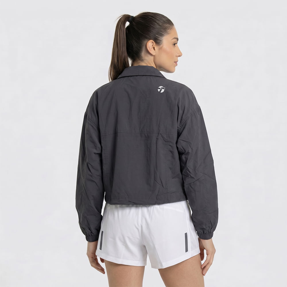 BUZO 1/2 CIERRE MUJER OUTDOOR — imagen 2