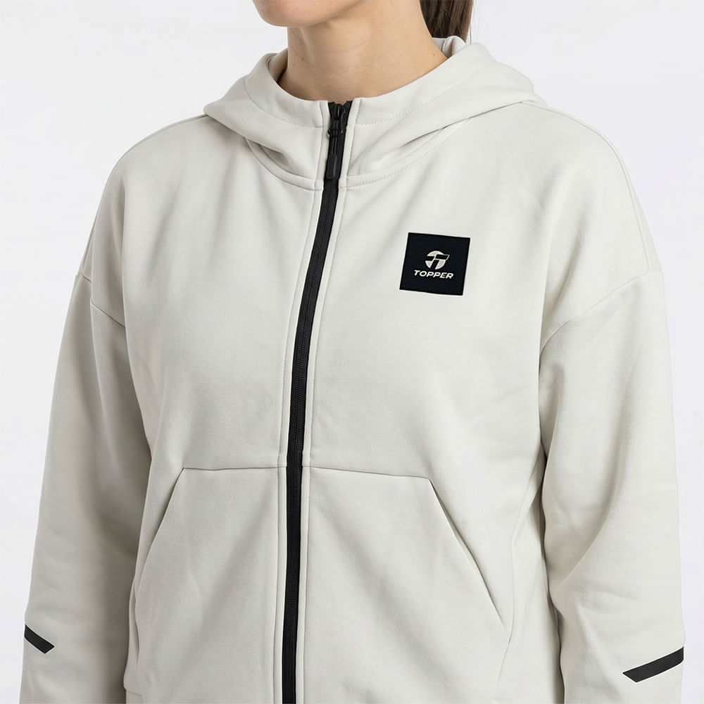 BUZO CON CIERRE MUJER PRO FLEECE II — imagen 4