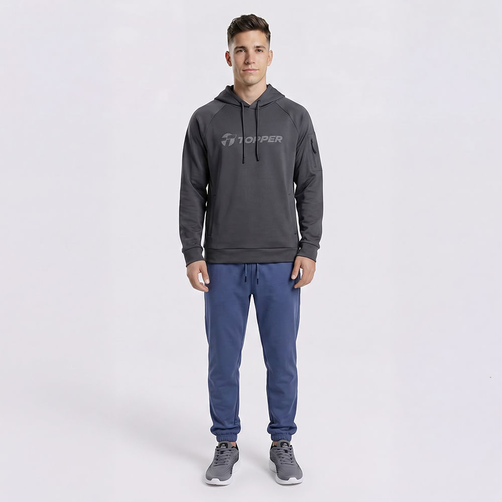 CANGURO HOMBRE POLY FLEECE — imagen 3