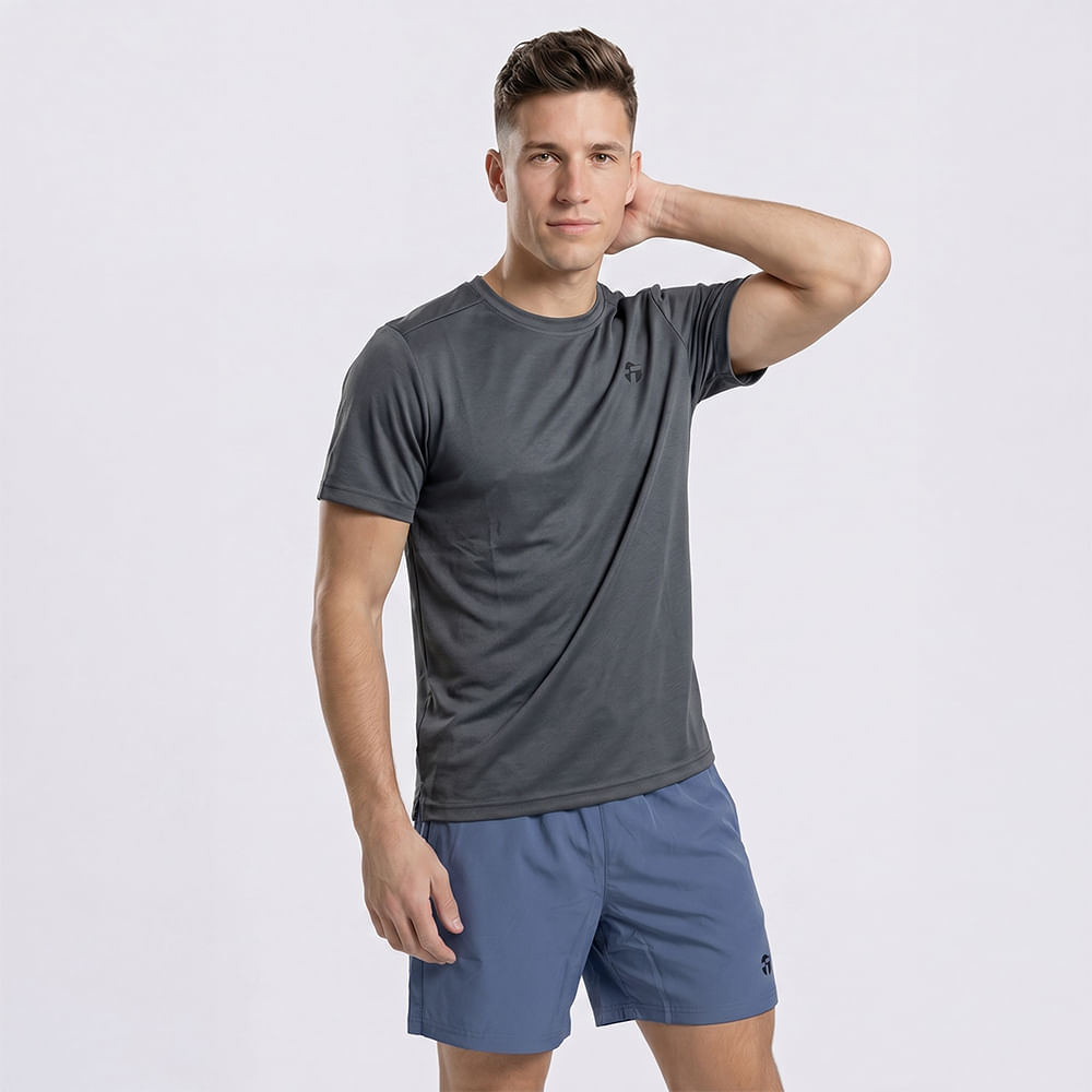 REMERA HOMBRE RUNNING BÁSICA