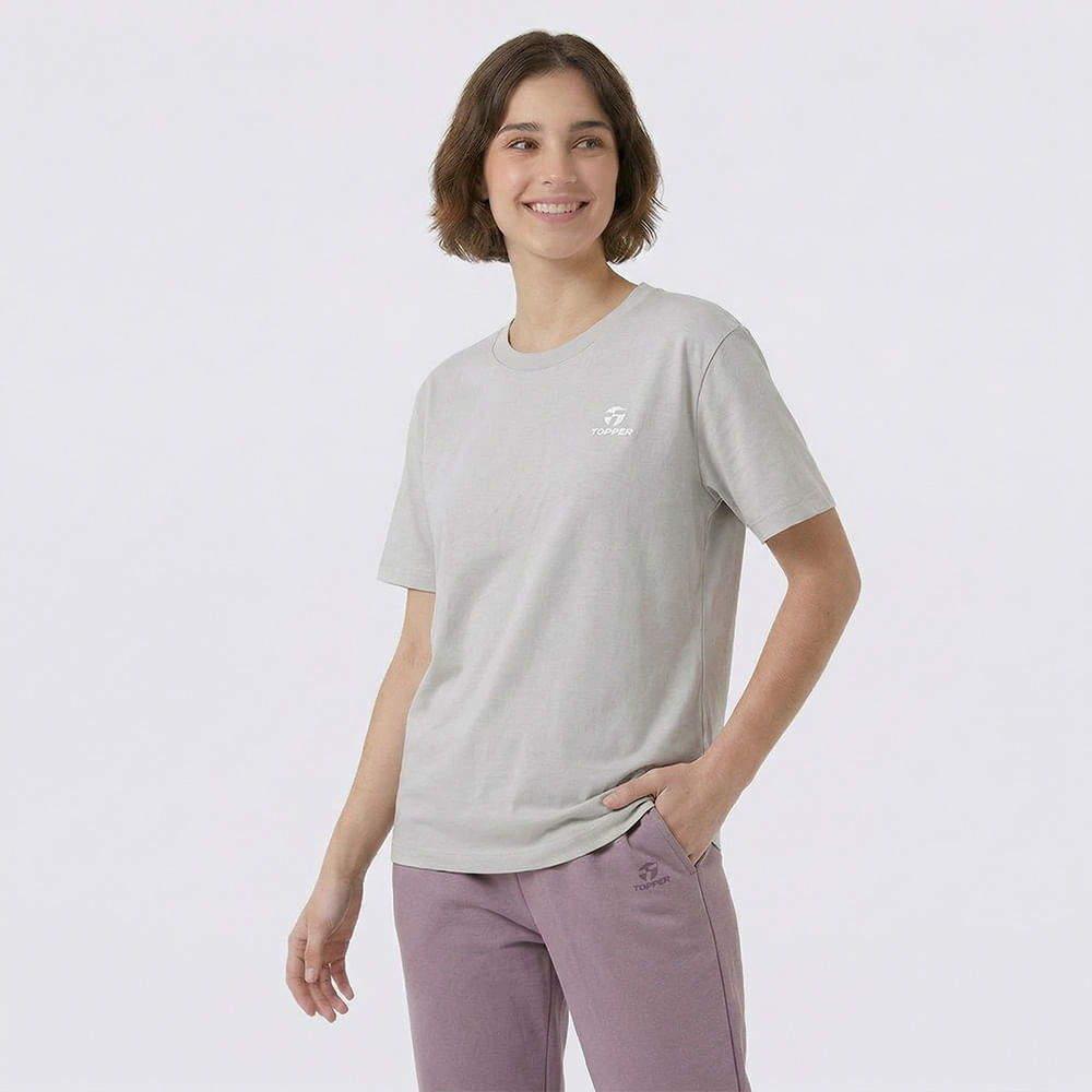 REMERA MUJER BASICA