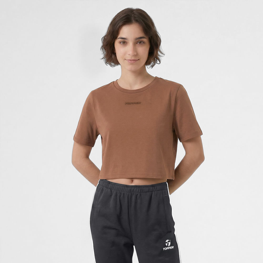 Remera Crop Mujer