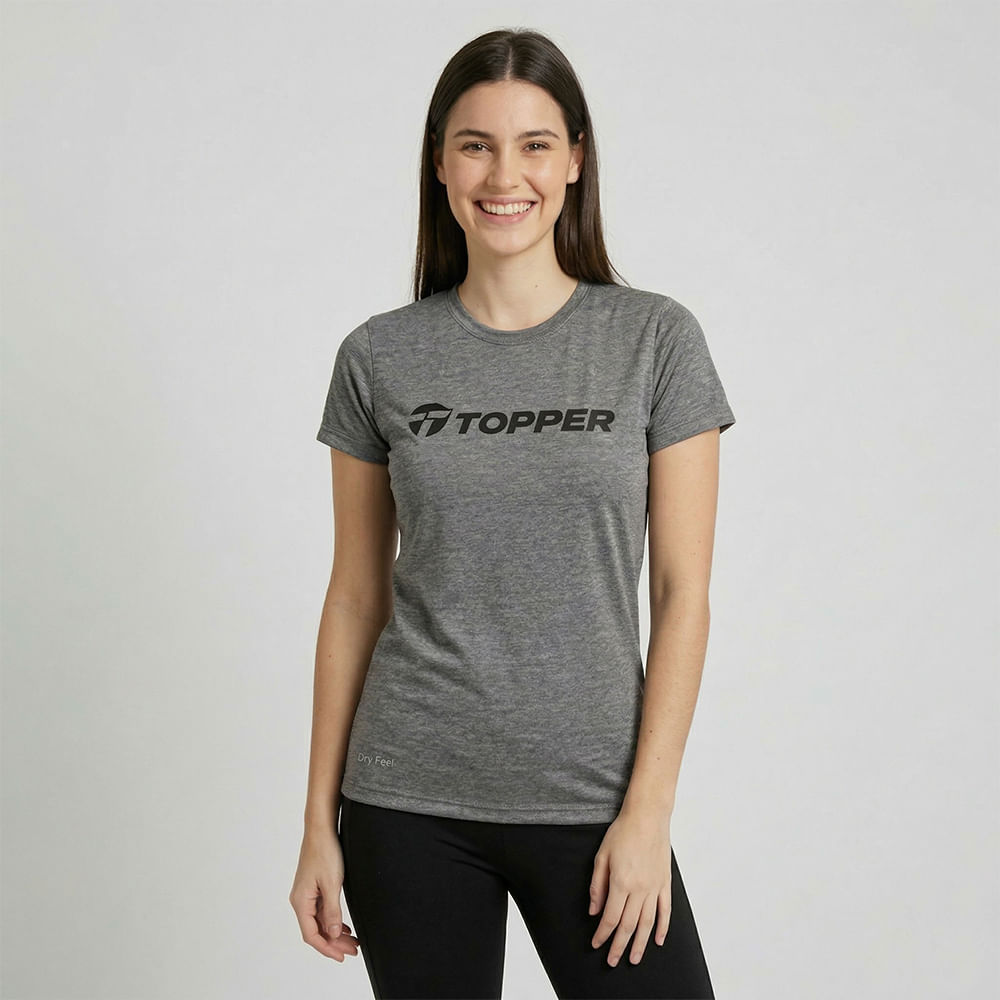 REMERA MUJER TRAINING BRAND